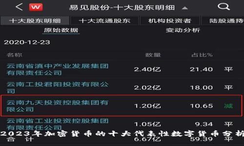 2023年加密货币的十大代表性数字货币分析