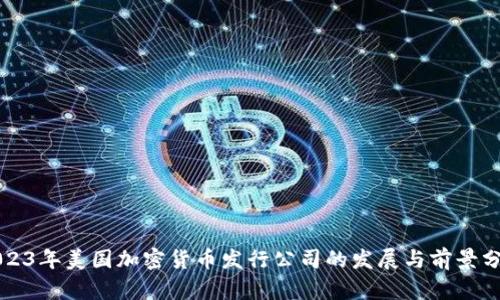 2023年美国加密货币发行公司的发展与前景分析